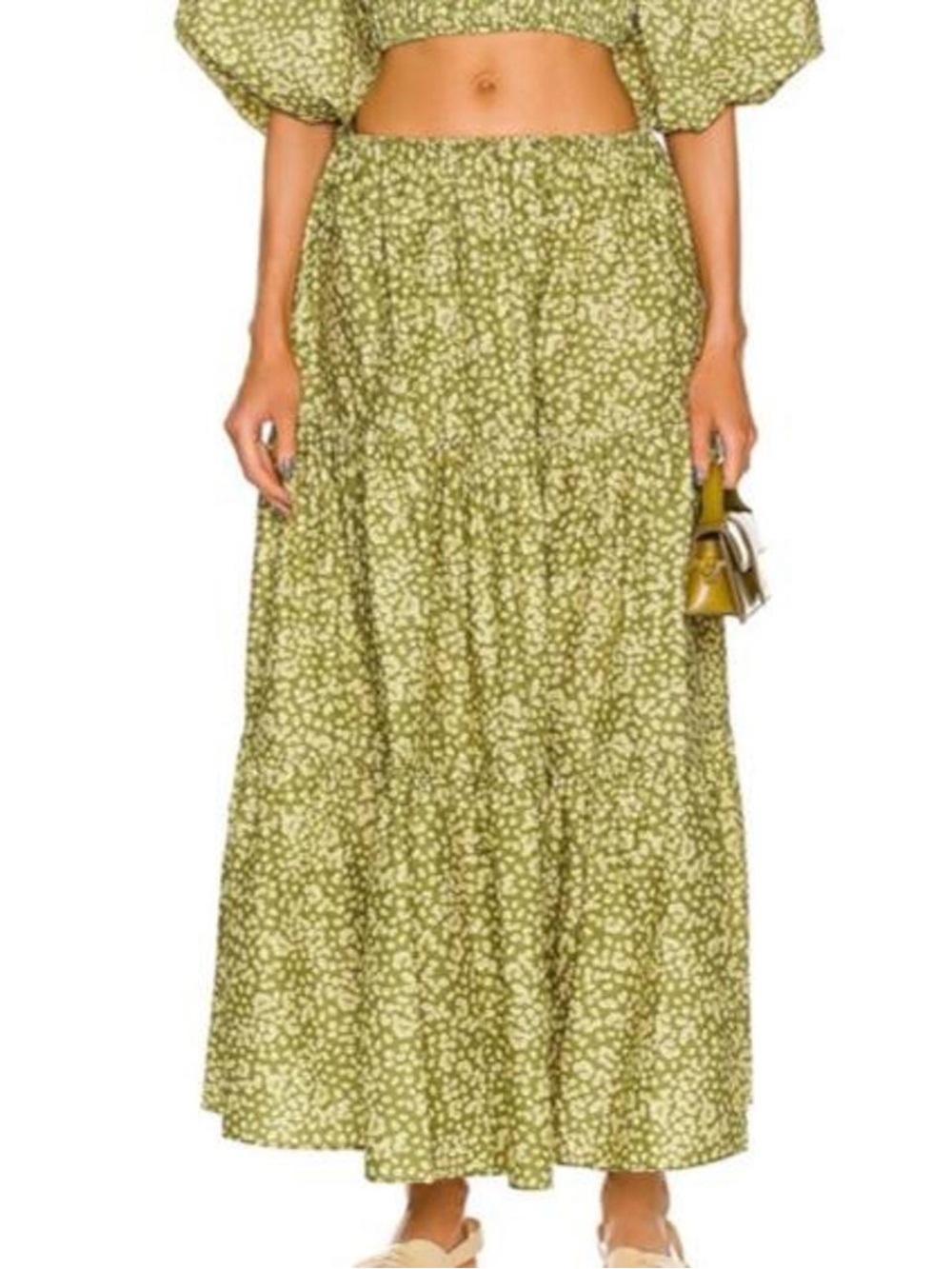 MATTEAU
Tiered Skirt in Spring Daisy